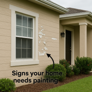 Signs Your Orlando Home Needs Exterior Painting