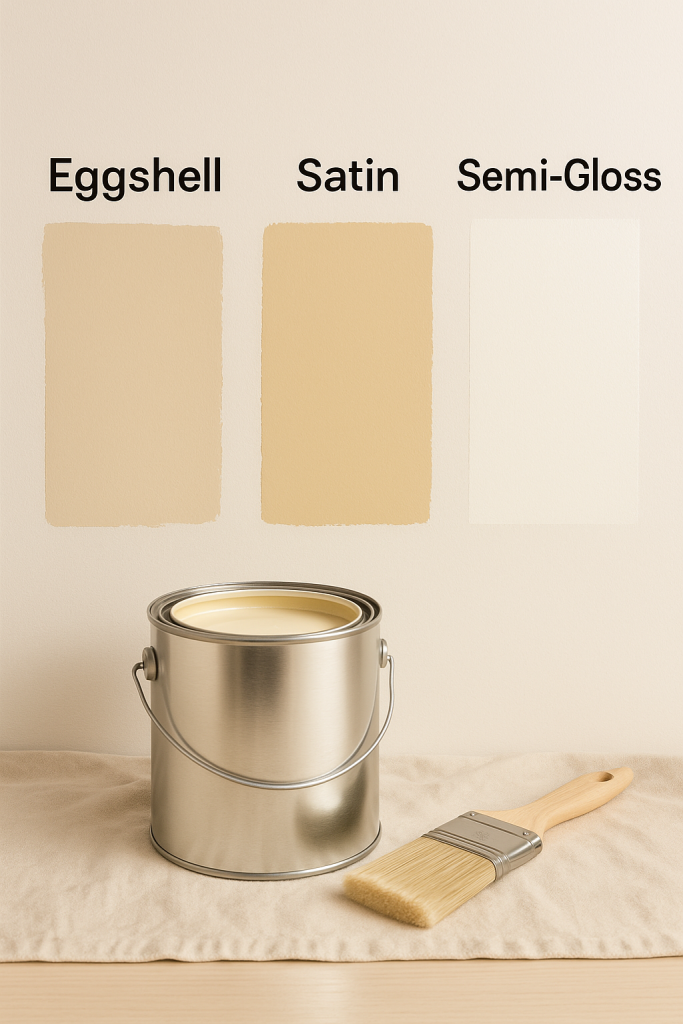 Choosing Between Eggshell, Satin, and Semi- Gloss Paint in Orlando